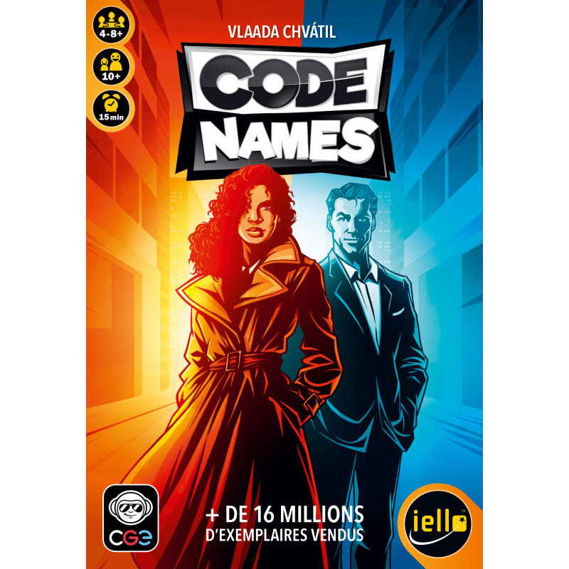 Code Names French Codenames (Nouvelle édition) – La poule aux jeux d'or
