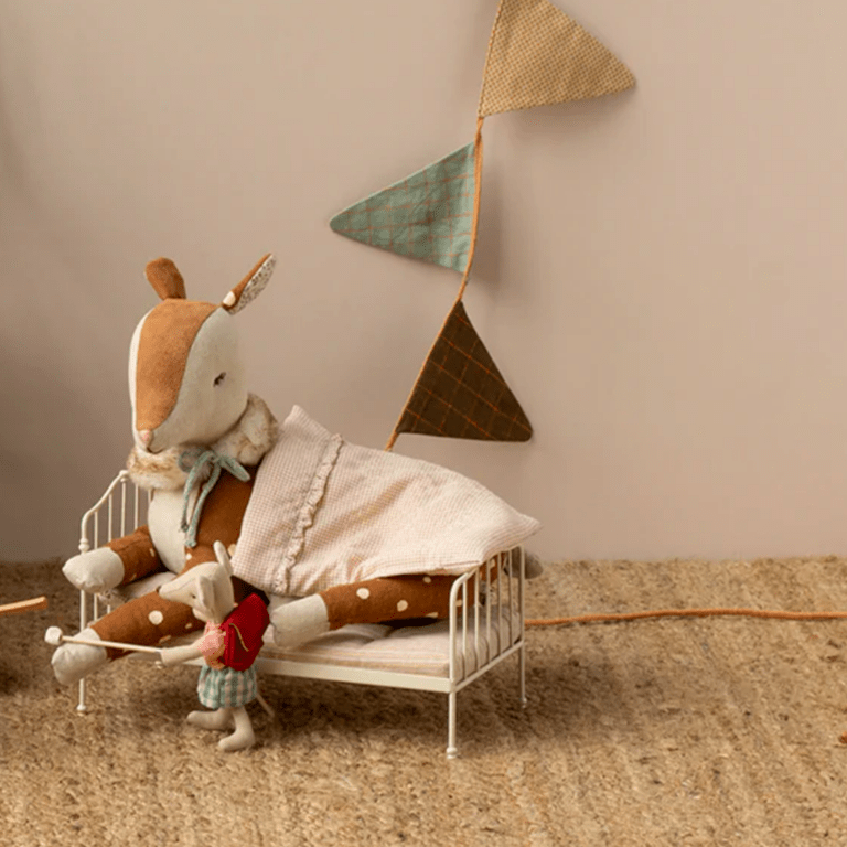 Cosy Bambi - Blanc Cassé - 22.5x36cm