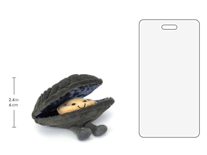 Amuseables Michelle Mussel - 10cm x 17cm x 10cm