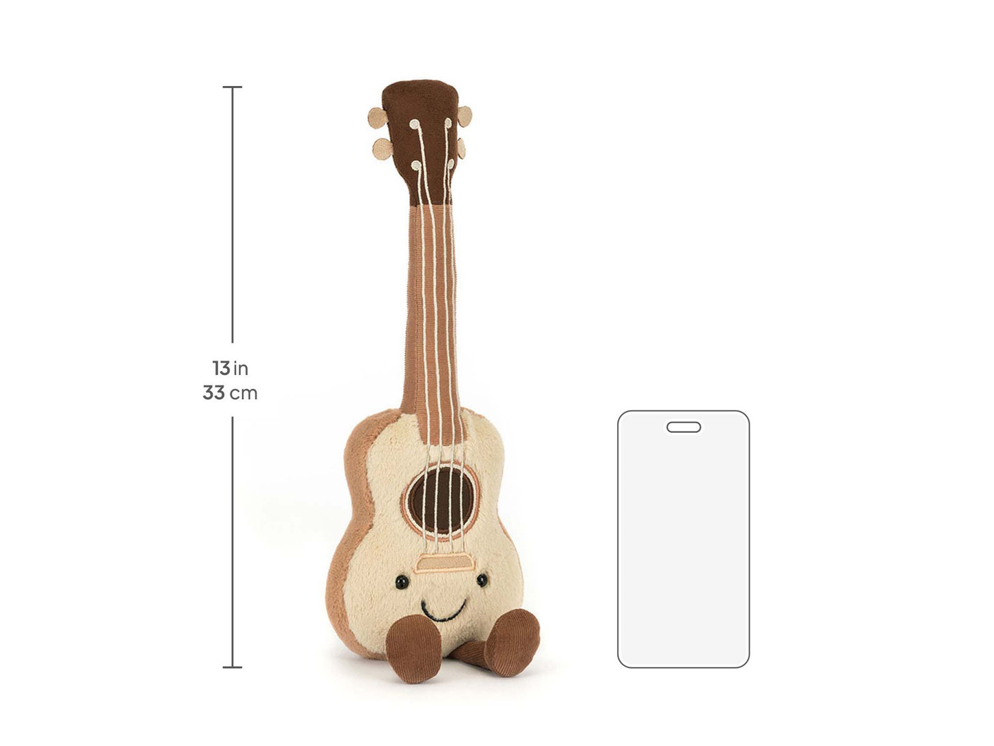 Amuseables Ukulele - 37cm x 11cm x 5cm