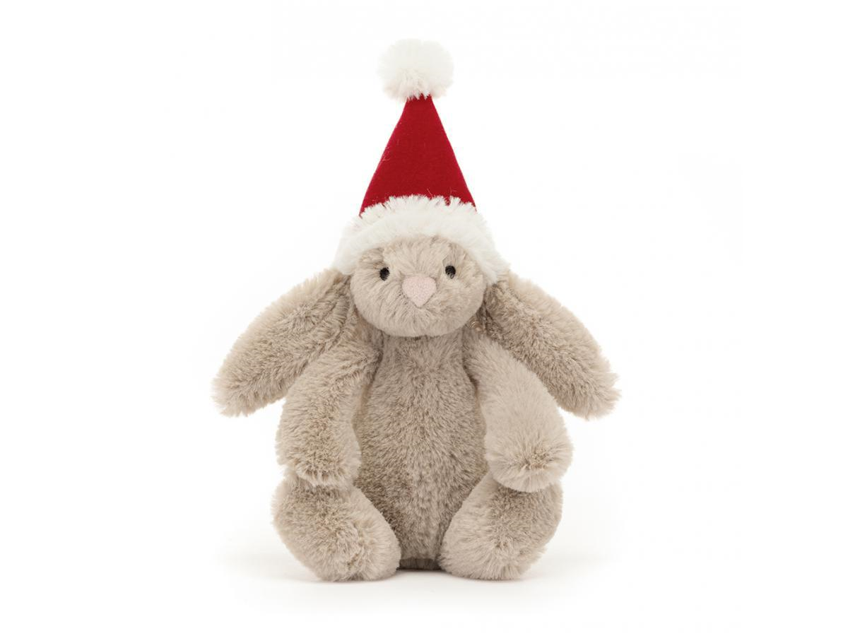 Bashful Christmas Bunny Decoration