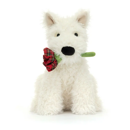 Munro Scottie Dog 'Love You' - 25cm x 12cm x 23cm