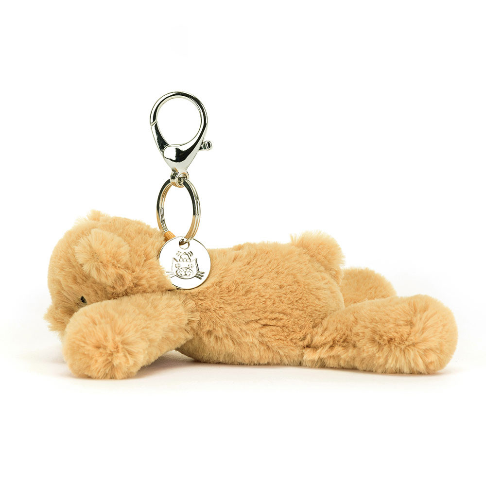 Smudge Bear Bag Charm - 13cm x 6cm x 16cm