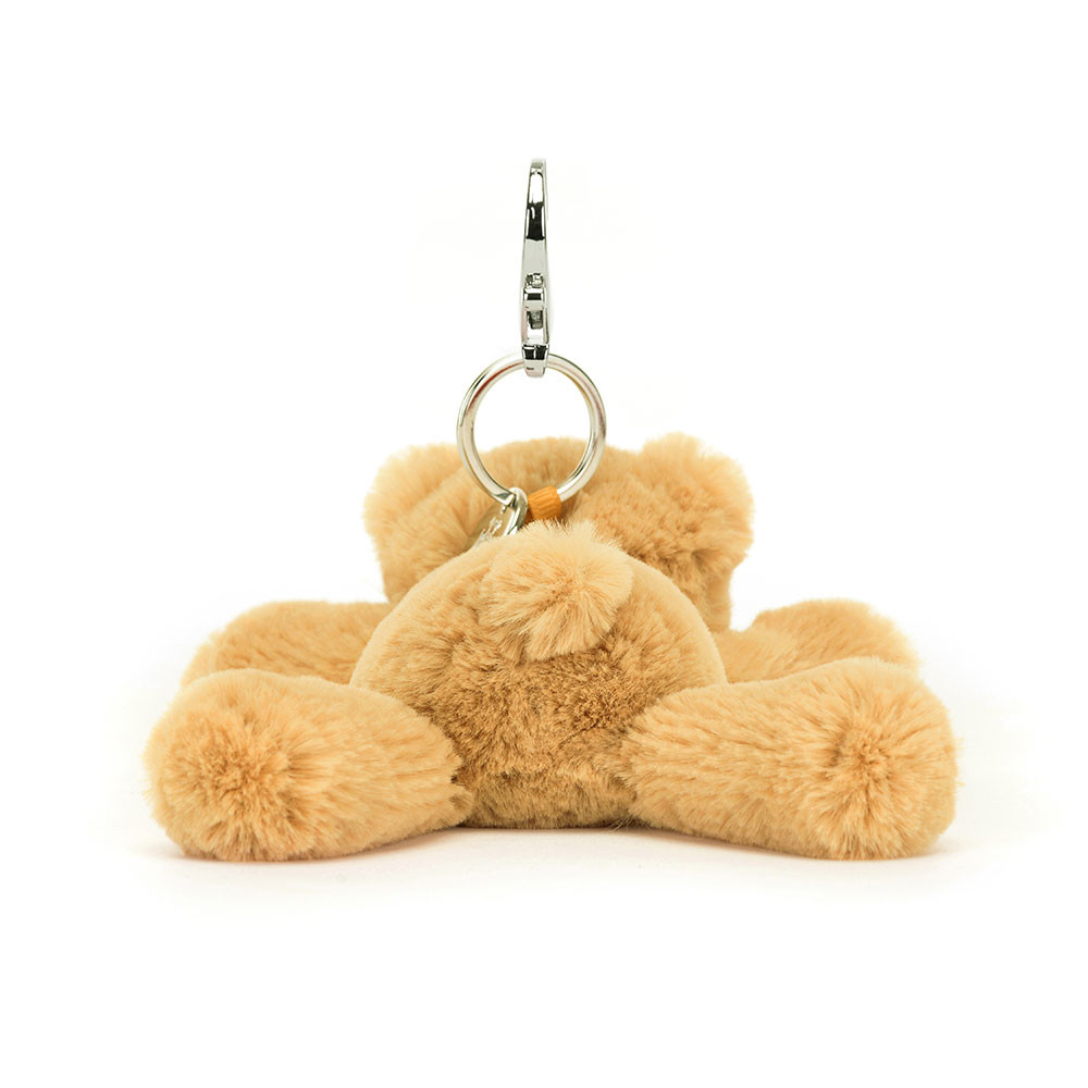 Smudge Bear Bag Charm - 13cm x 6cm x 16cm