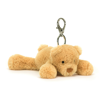 Smudge Bear Bag Charm - 13cm x 6cm x 16cm