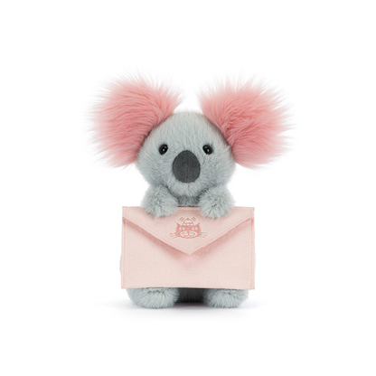 Koala with Message - 20cm x 12cm x 11cm