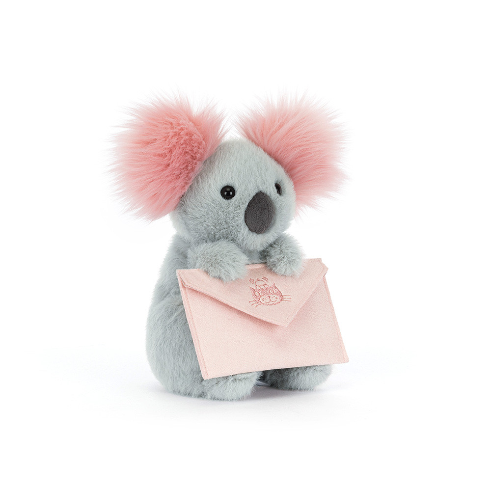 Koala with Message - 20cm x 12cm x 11cm
