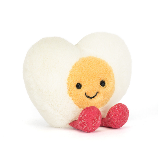 Amuseables Heart Boiled Egg - 12cm x 12cm x 6cm