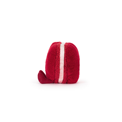 Amuseables Arlette Heart Macaron (Red) - 13cm x 12cm x 6cm