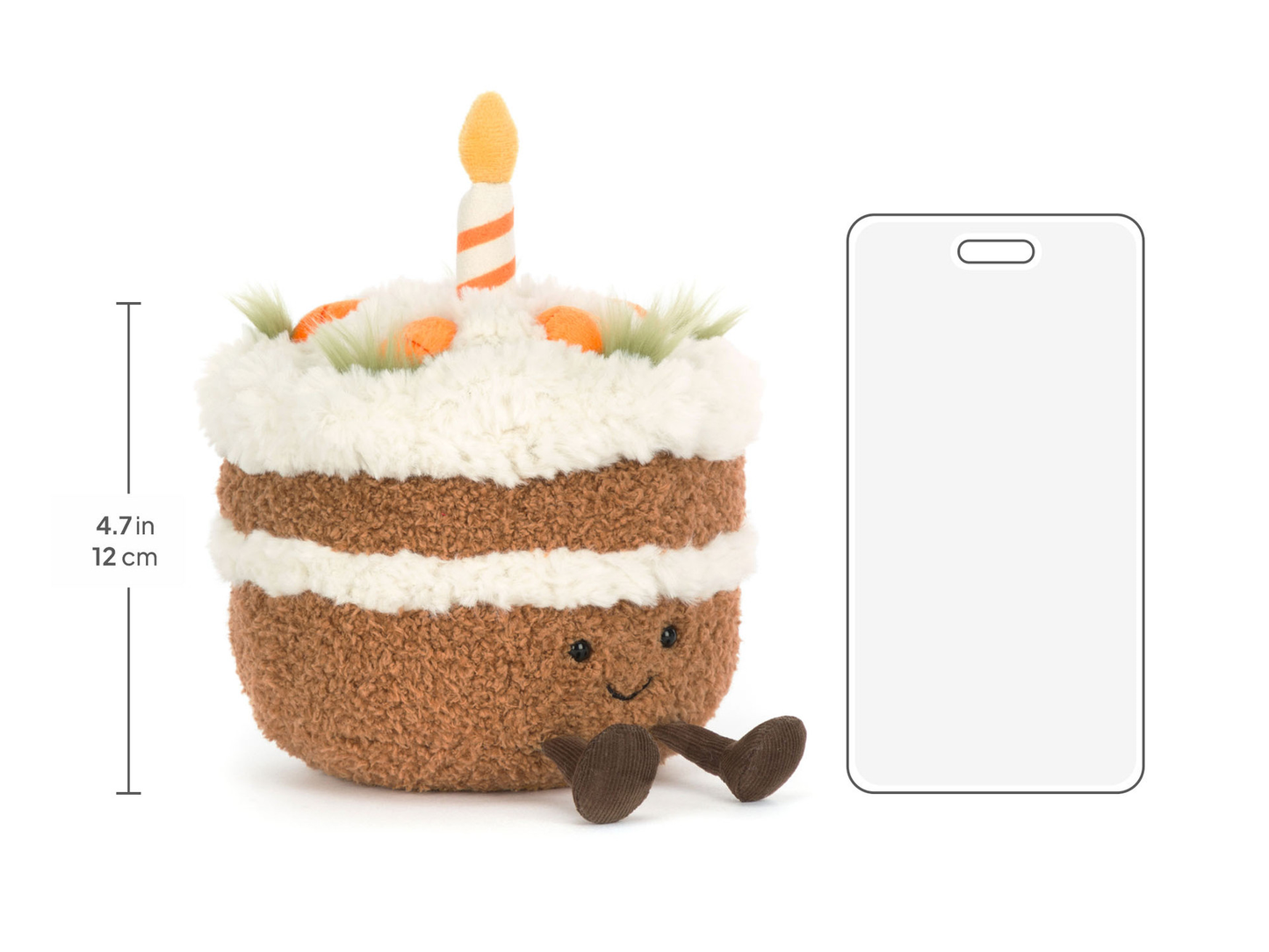Amuseables Carrot Cake - 15cm x 15cm x 14cm
