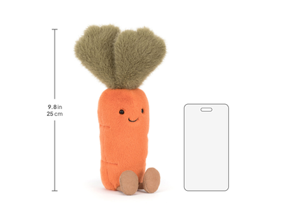 Amuseables Carrot - 28cm x 6cm x 6cm
