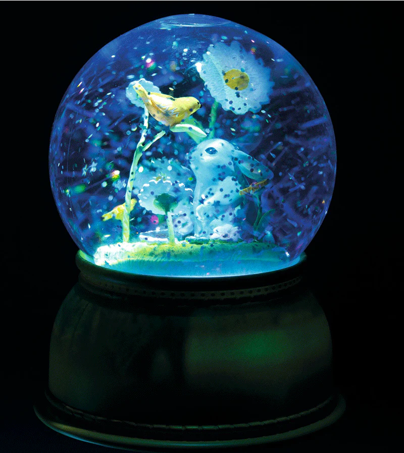 Veilleuse boule de neige - Lapin