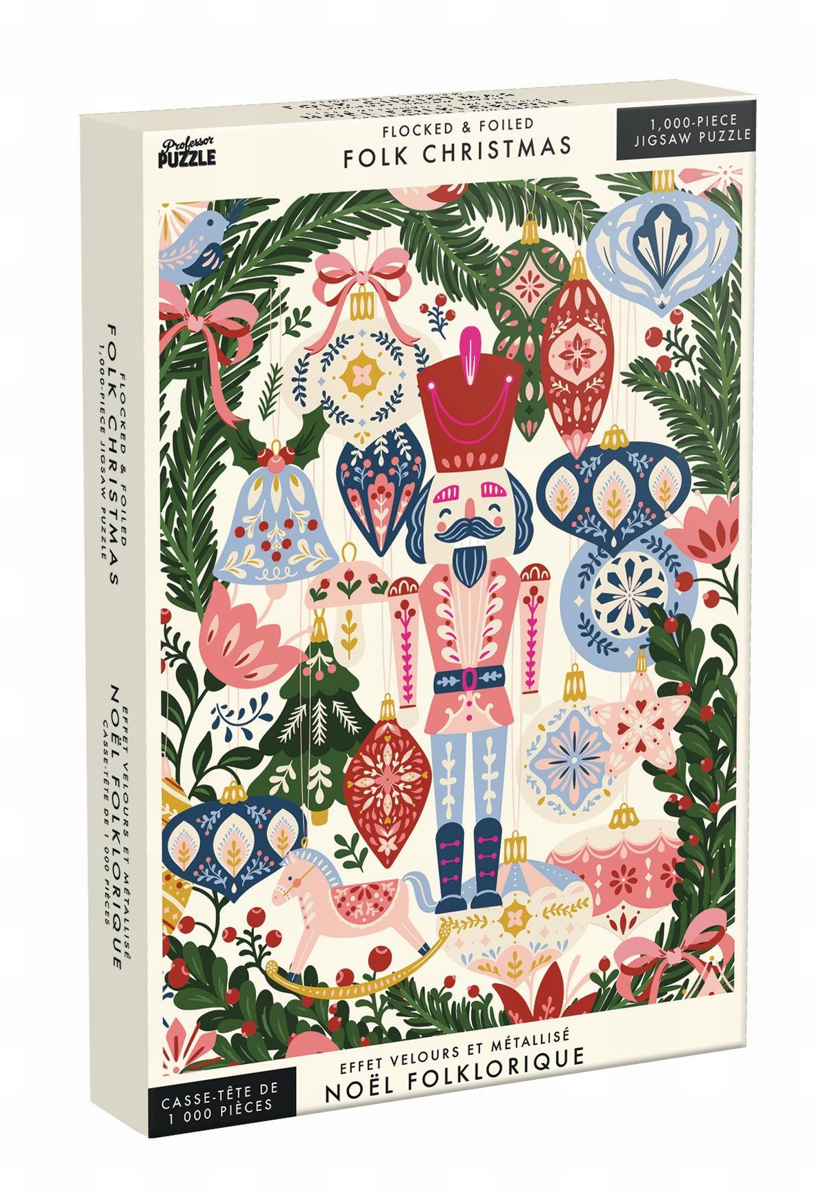 NOEL FOLKLORIQUE - Puzzle 1000 pièces Eeboo