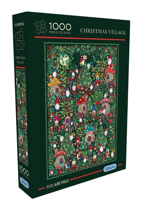 CHRISTMAS VILLAGE - Puzzle 1000 pièces