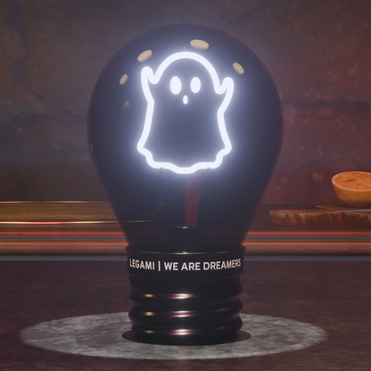 LAMPE DE TABLE AMPOULE - BULB FICTION - GHOST