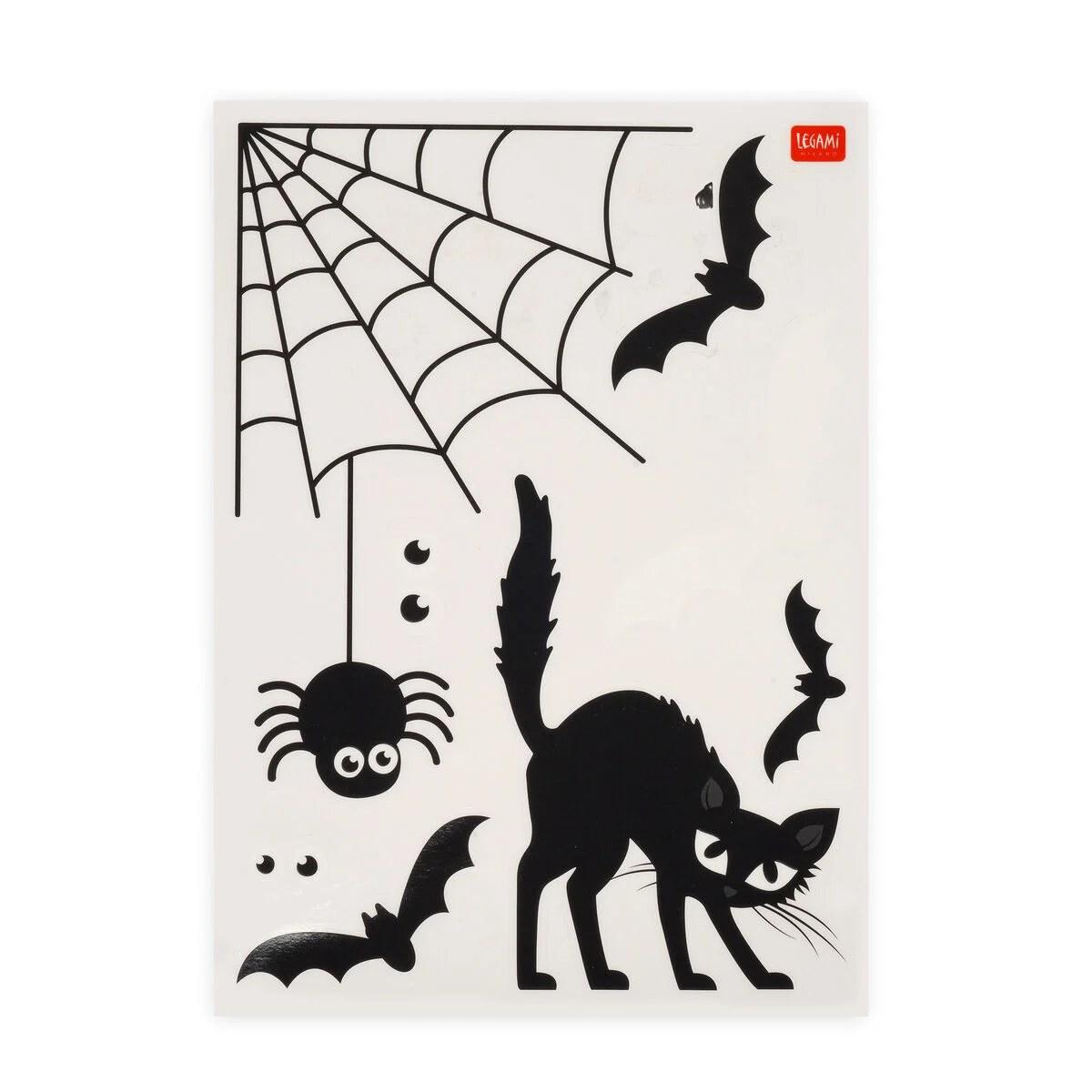 35 AUTOCOLLANTS ÉLECTROSTAT. - WINDO- WOW - HALLOWEEN