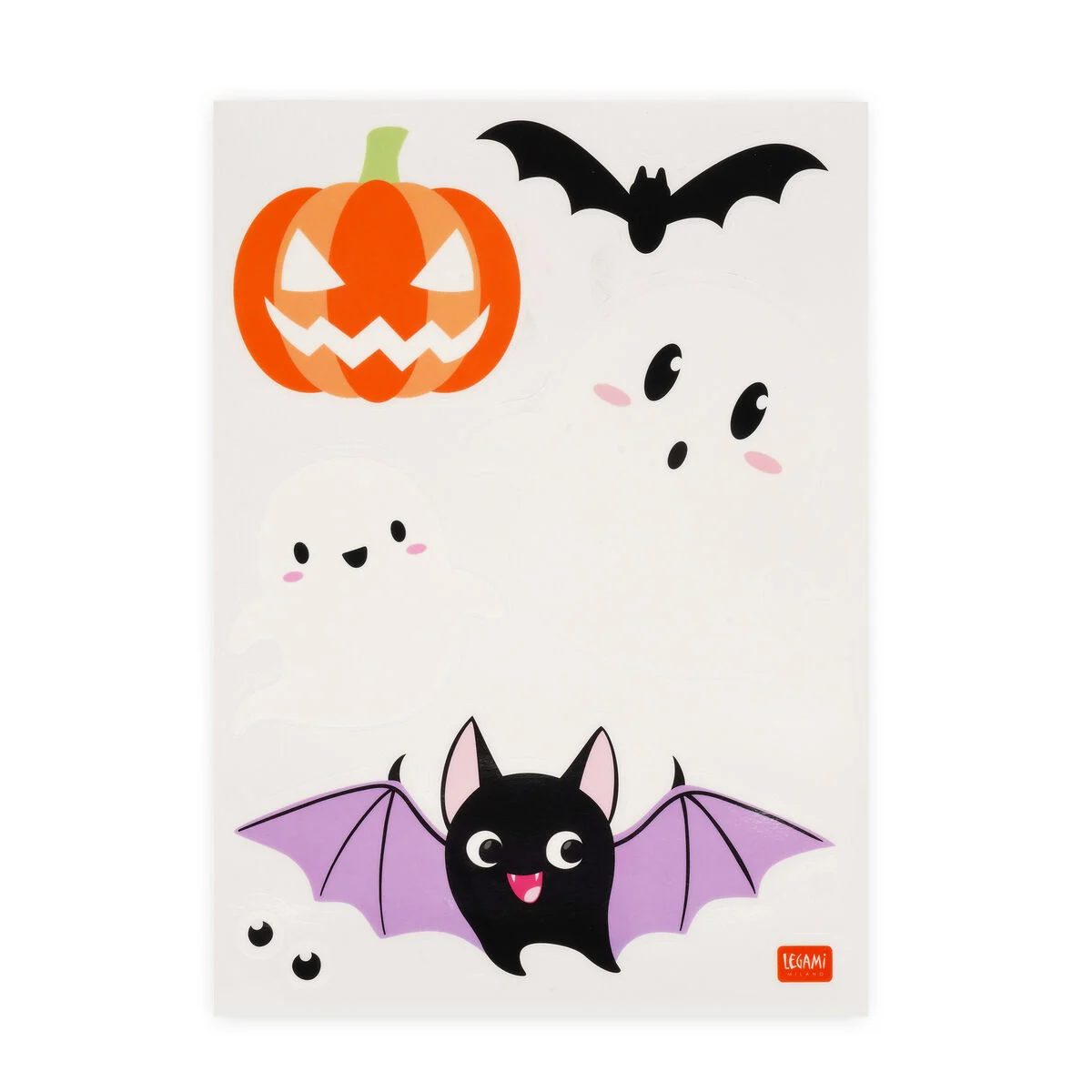 35 AUTOCOLLANTS ÉLECTROSTAT. - WINDO- WOW - HALLOWEEN