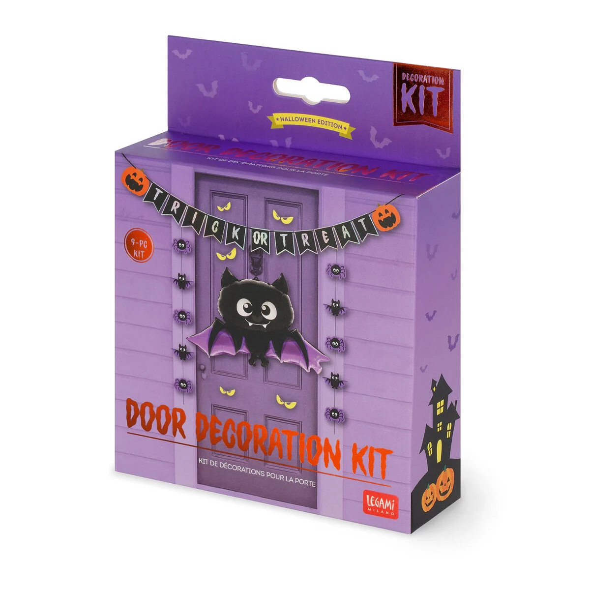 KIT DÉCOR. PORTE HALLOWEEN - DOOR DECORATION KIT