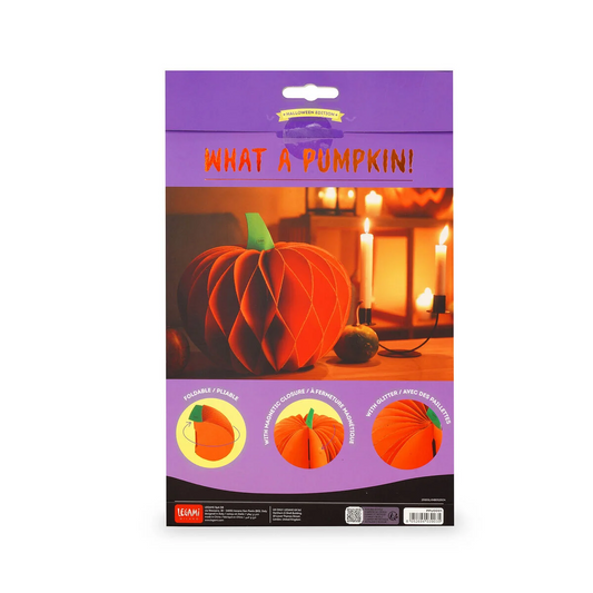 CITROUILLE PLIABLE EN PAPIER - WHAT A PUMPKIN! - PUMPKIN
