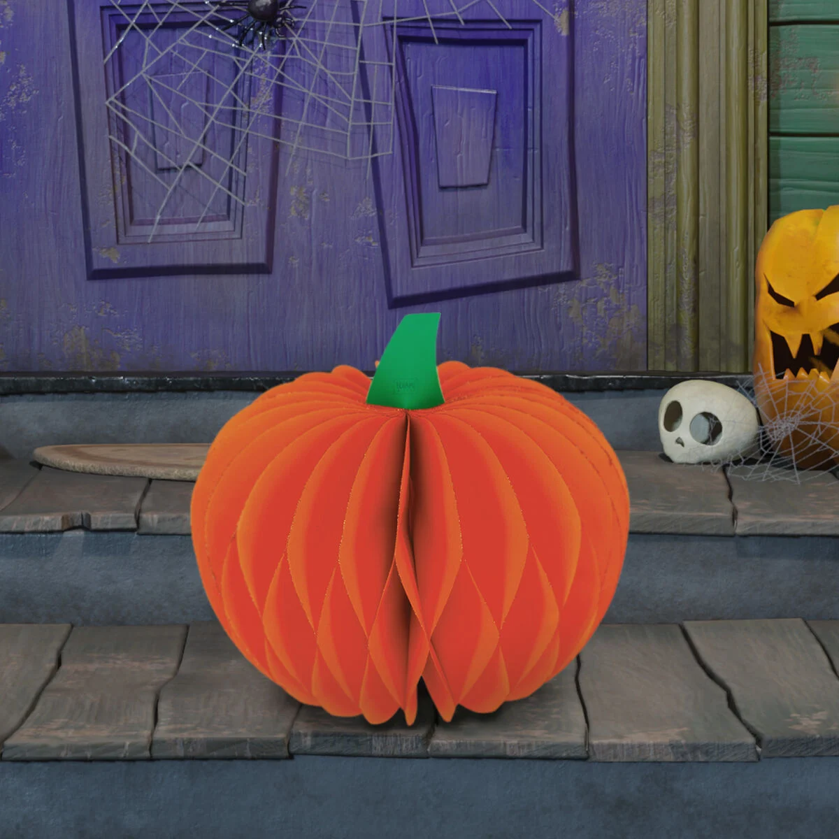 CITROUILLE PLIABLE EN PAPIER - WHAT A PUMPKIN! - PUMPKIN