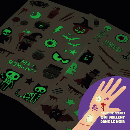 TATOUAGES ÉPHÉMÈRES - HALLOWEEN