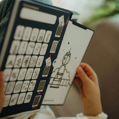 KIDYDRAW-MINI Tablette à dessin 30 GALAXY