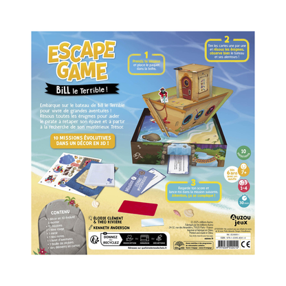ESCAPE GAME BILL LE TERRIBLE