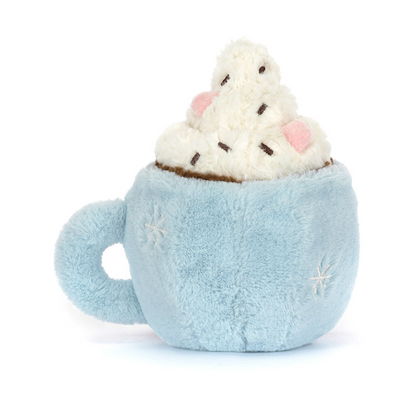 Amuseables Hot Chocolate with Marshmallows - 21cm x 11cm x 10cm