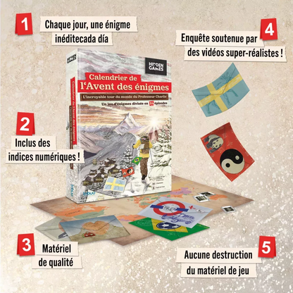 HIDDEN GAMES - CALENDRIER DE L'AVENT