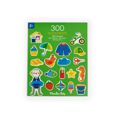 Cahier de 300 stickers Les Popipop
