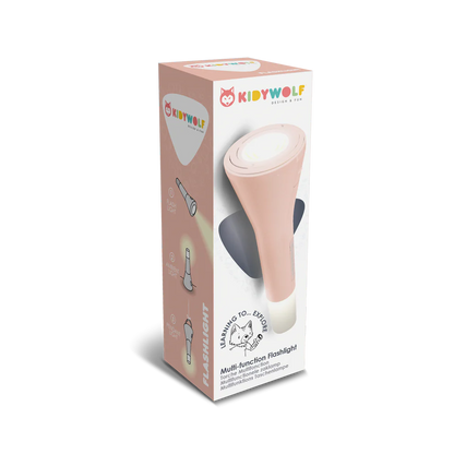 KIDYFLASHLIGHT Lampe de poche 3-en-1 nude