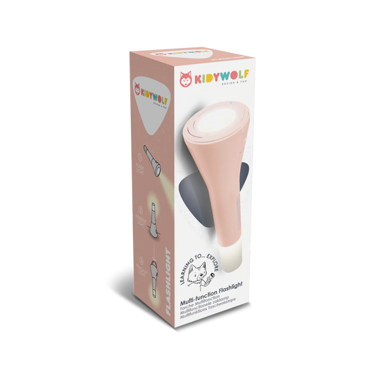 KIDYFLASHLIGHT Lampe de poche 3-en-1 nude