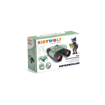KIDYBINOCULARS Jumelles 10x25 vert
