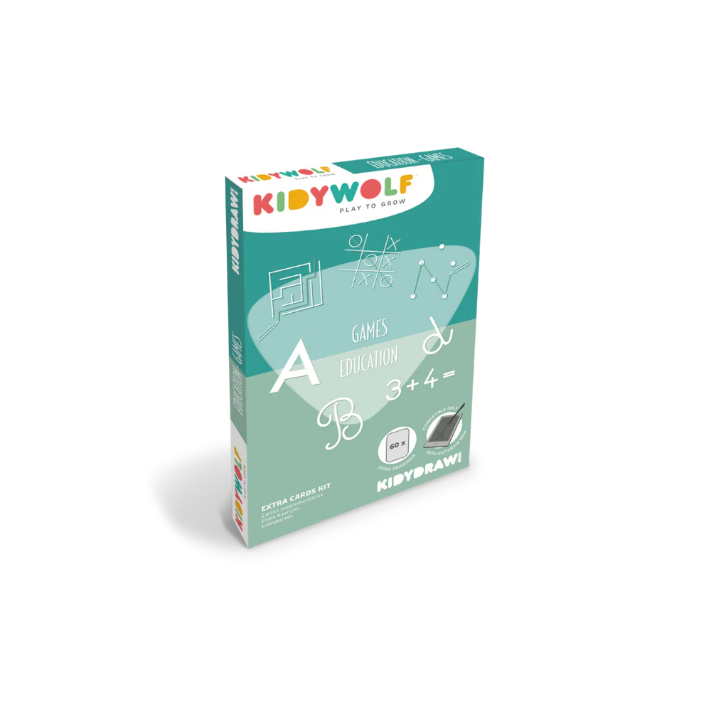 REFIL KIDYDRAW-MINI Dessins "jeux" et "éducation"