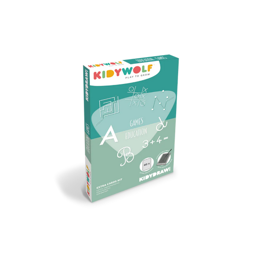 REFIL KIDYDRAW-MINI Dessins "jeux" et "éducation"