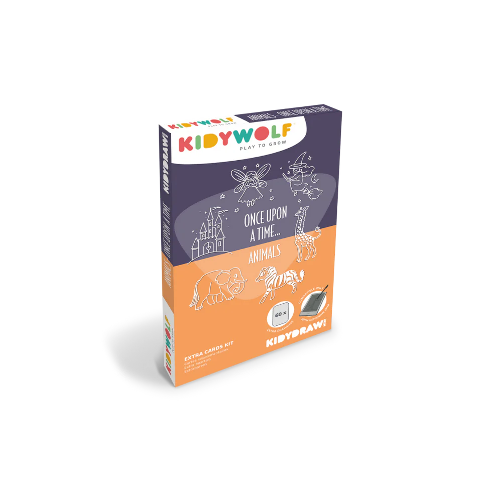 REFIL KIDYDRAW-MINI Dessins "il était une fois" et "animaux"
