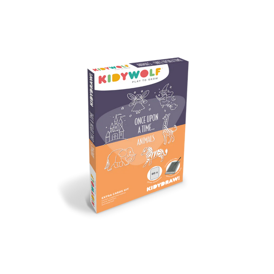 REFIL KIDYDRAW-MINI Dessins "il était une fois" et "animaux"