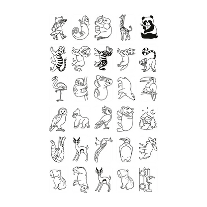 REFIL KIDYDRAW-MINI Dessins "il était une fois" et "animaux"