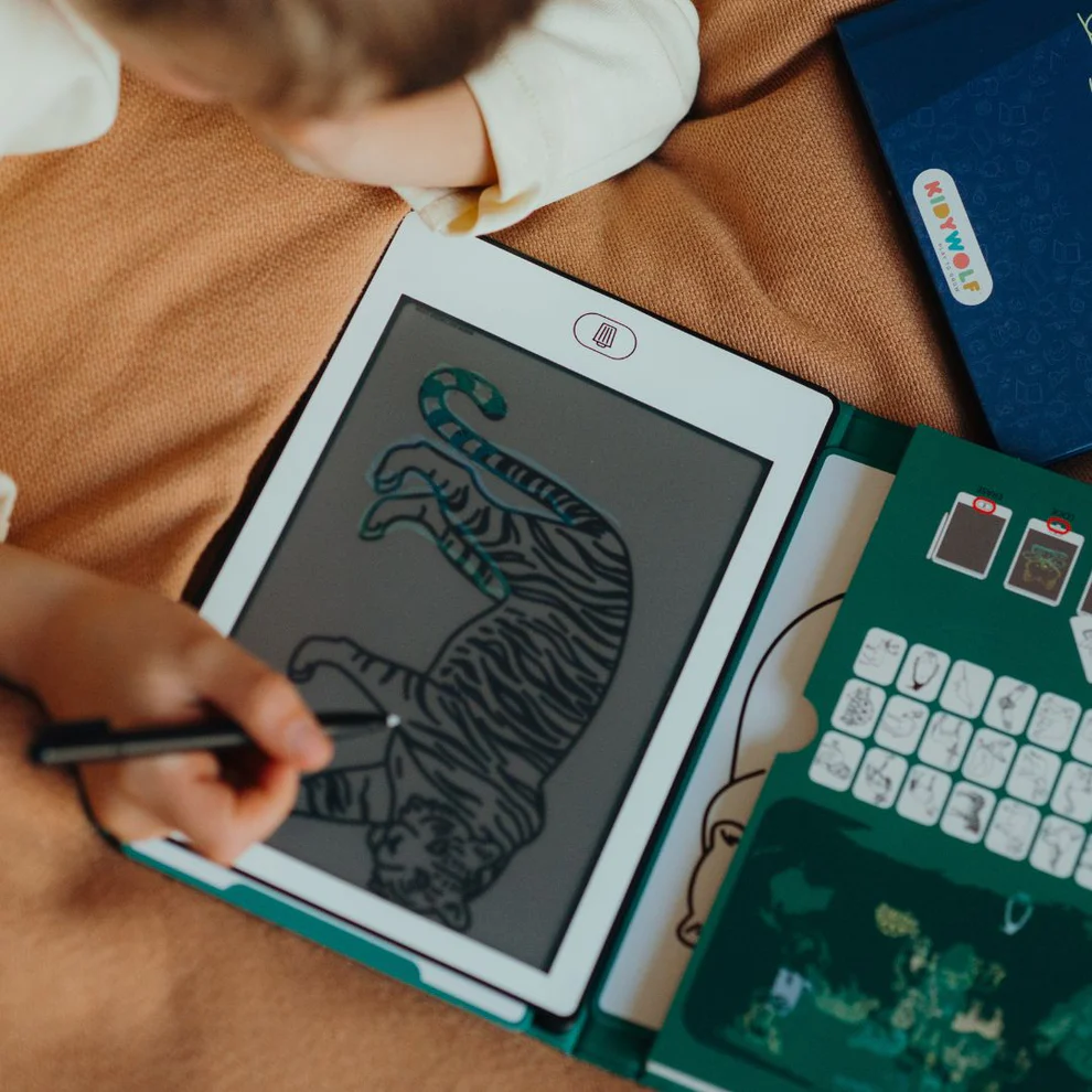 REFIL KIDYDRAW-MINI Dessins "animaux autour du monde" et "oceans et pirates"