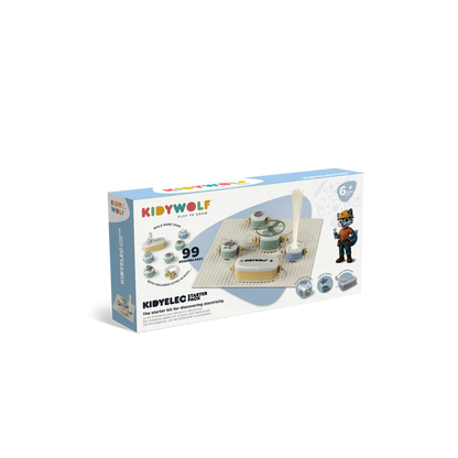 KIDYELEC-STARTER Mon premier kit d'electricité 11 pièces