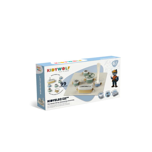 KIDYELEC-STARTER Mon premier kit d'electricité 11 pièces