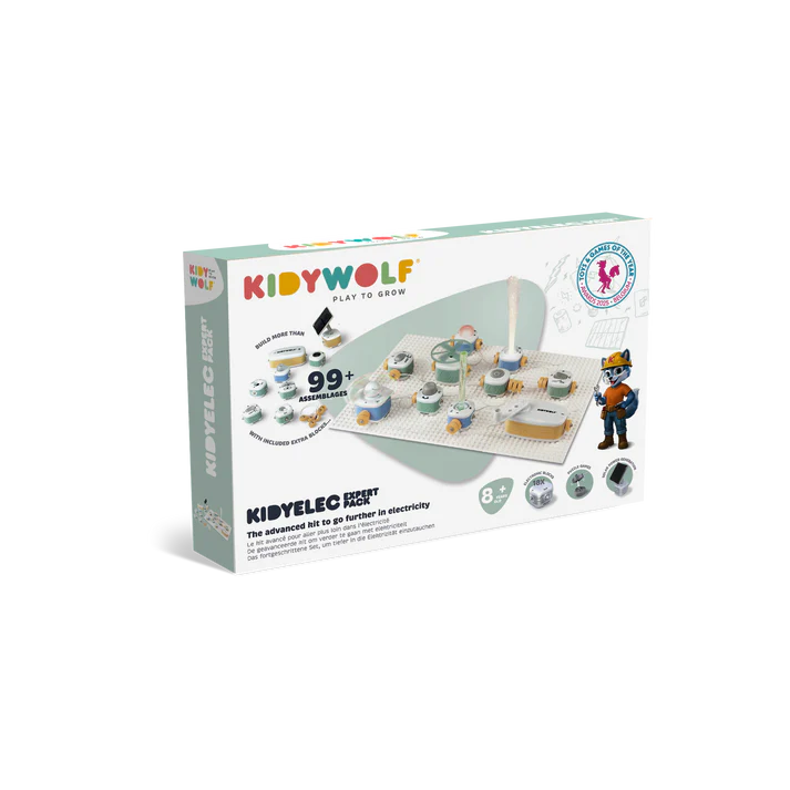 KIDYELEC-EXPERT Mon premier kit d'electricité 18 pièces