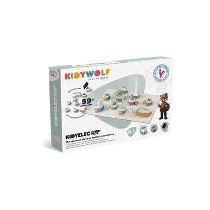 KIDYELEC-EXPERT Mon premier kit d'electricité 18 pièces