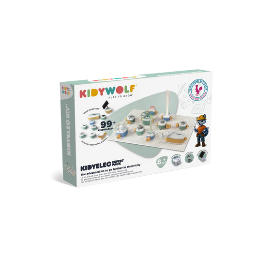 KIDYELEC-EXPERT Mon premier kit d'electricité 18 pièces