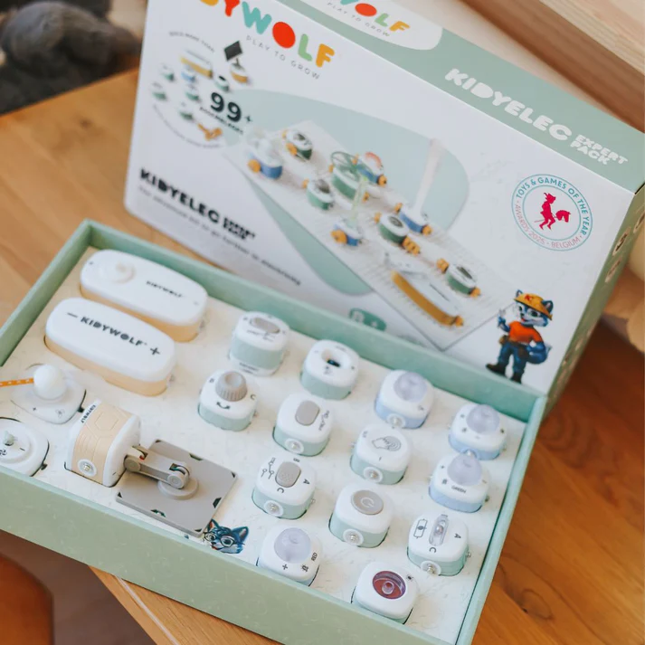 KIDYELEC-EXPERT Mon premier kit d'electricité 18 pièces