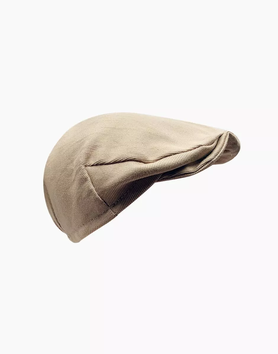 Casquette Tico en gabardine beige