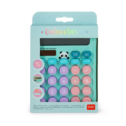 CALCOOLATOR - CALCULATRICE DE BUREAU - PANDA
