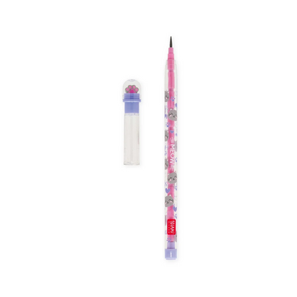 CRAYON EMPILABLE AVEC GOMME - KITTY