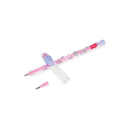 CRAYON EMPILABLE AVEC GOMME - KITTY