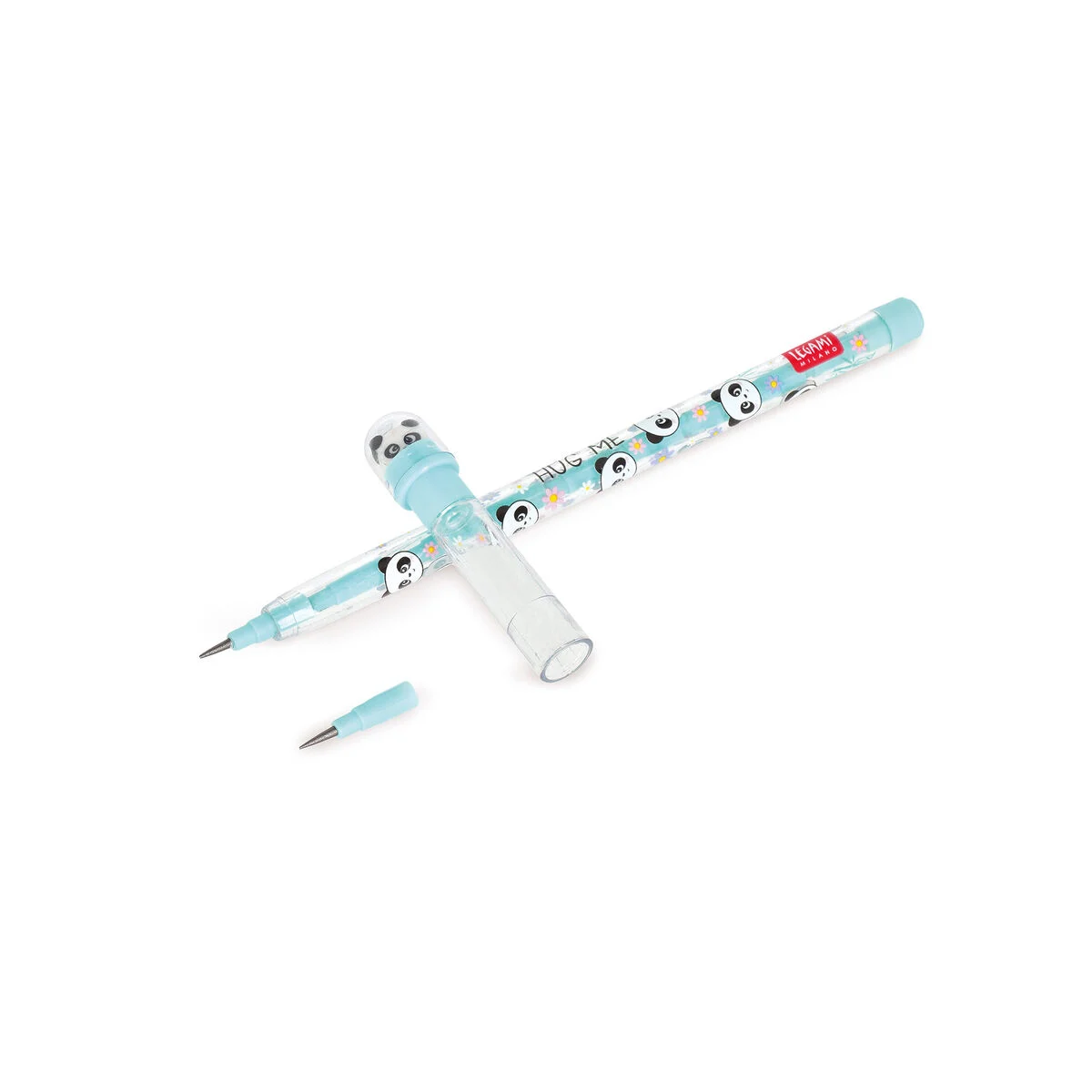 CRAYON EMPILABLE AVEC GOMME - PANDA
